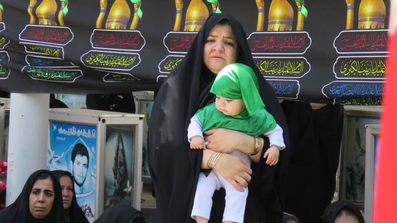 همایش کودکان حسینی در هریس