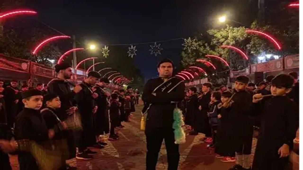 گوشه‌هایی از مراسم سوگواری دلدادگان حسینی در آران و بیدگل + فیلم