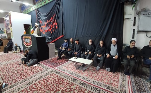 عزاداری به یاد جوان رشید امام حسین (ع) + تصاویر