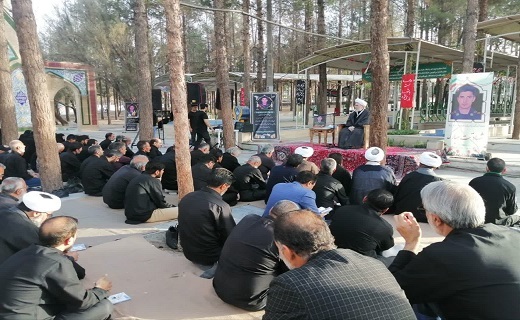 عزاداری به یاد جوان رشید امام حسین (ع) + تصاویر