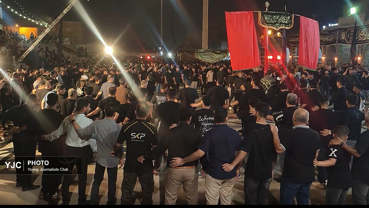 عزاداری هرمزگانی‌ها در شب هشتم ماه محرم + فیلم