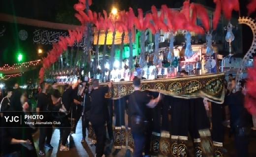 عزاداری مردم گیلان در شب تاسوعای حسینی + تصاویر