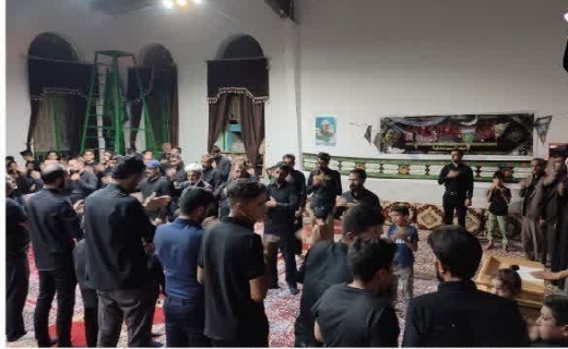 مراسم عزاداری شب تاسوعای حسینی
