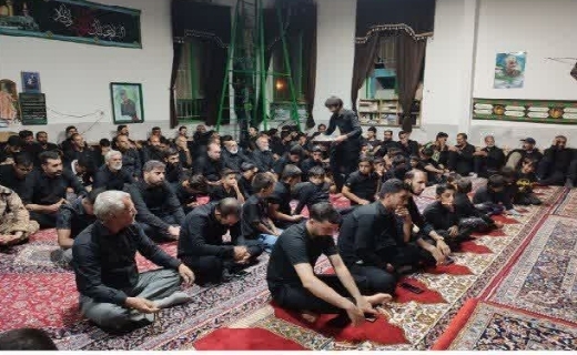 مراسم عزاداری شب تاسوعای حسینی