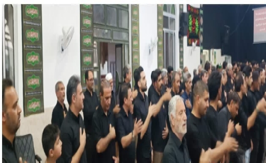 مراسم عزاداری شب تاسوعای حسینی