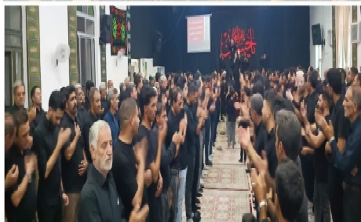 مراسم عزاداری شب تاسوعای حسینی