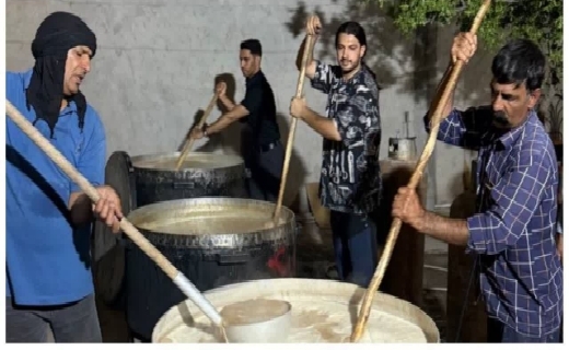 مراسم عزاداری شب تاسوعای حسینی
