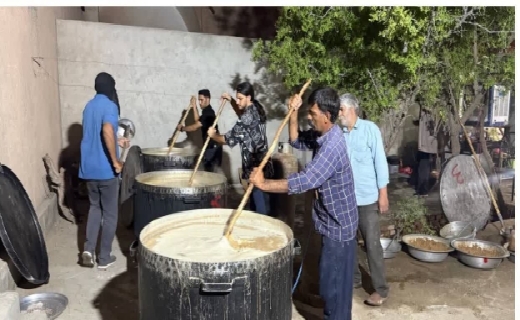 مراسم عزاداری شب تاسوعای حسینی