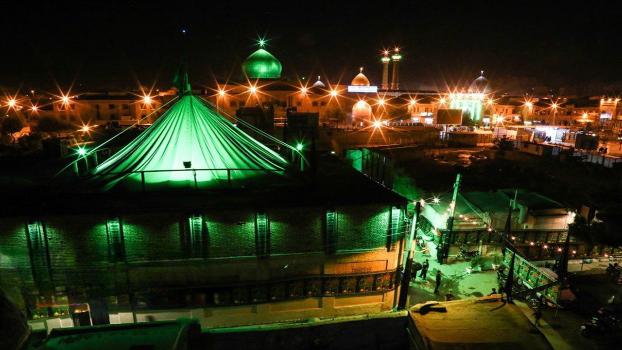 خیمه‌‌ سفید عاشورا؛ جامانده از شاه عباس صفوی
