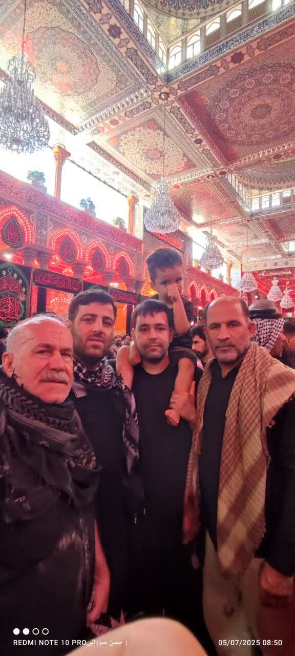 گزارش تصویری از حال هوای حرم مطهر امام حسین (ع) در روز تاسوعای حسینی
