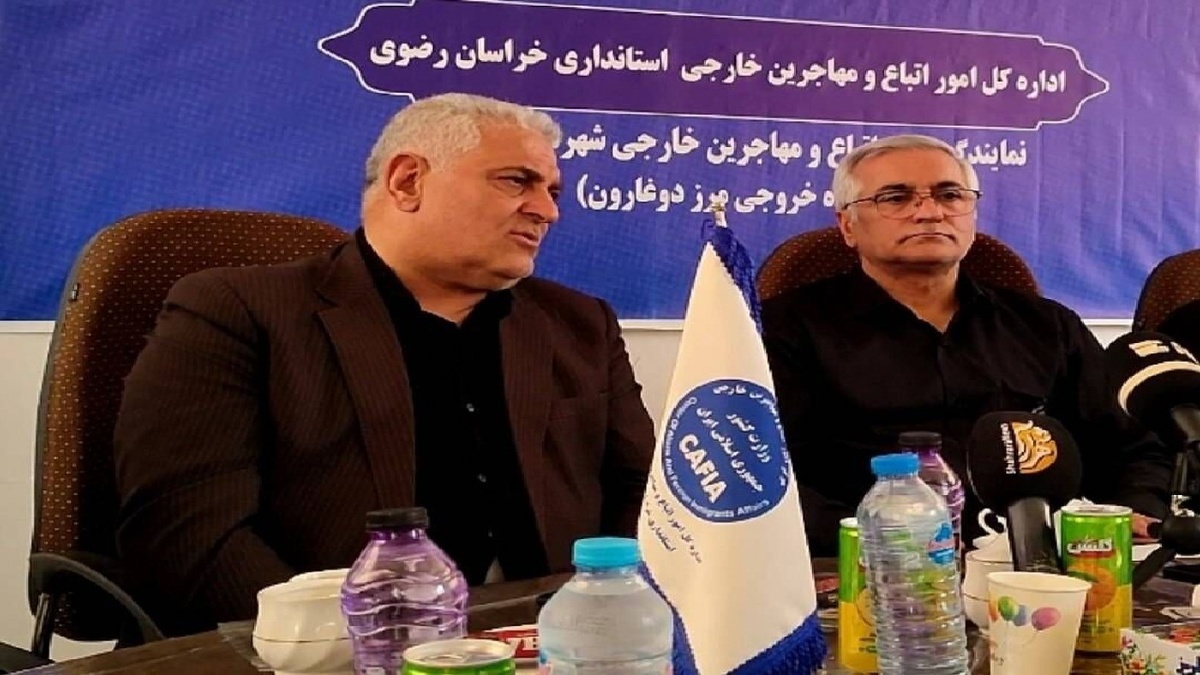 باشگاه خبرنگاران -همه خدمات برای بدرقه اتباع افغانستانی در مرز دوغارون مهیا است
