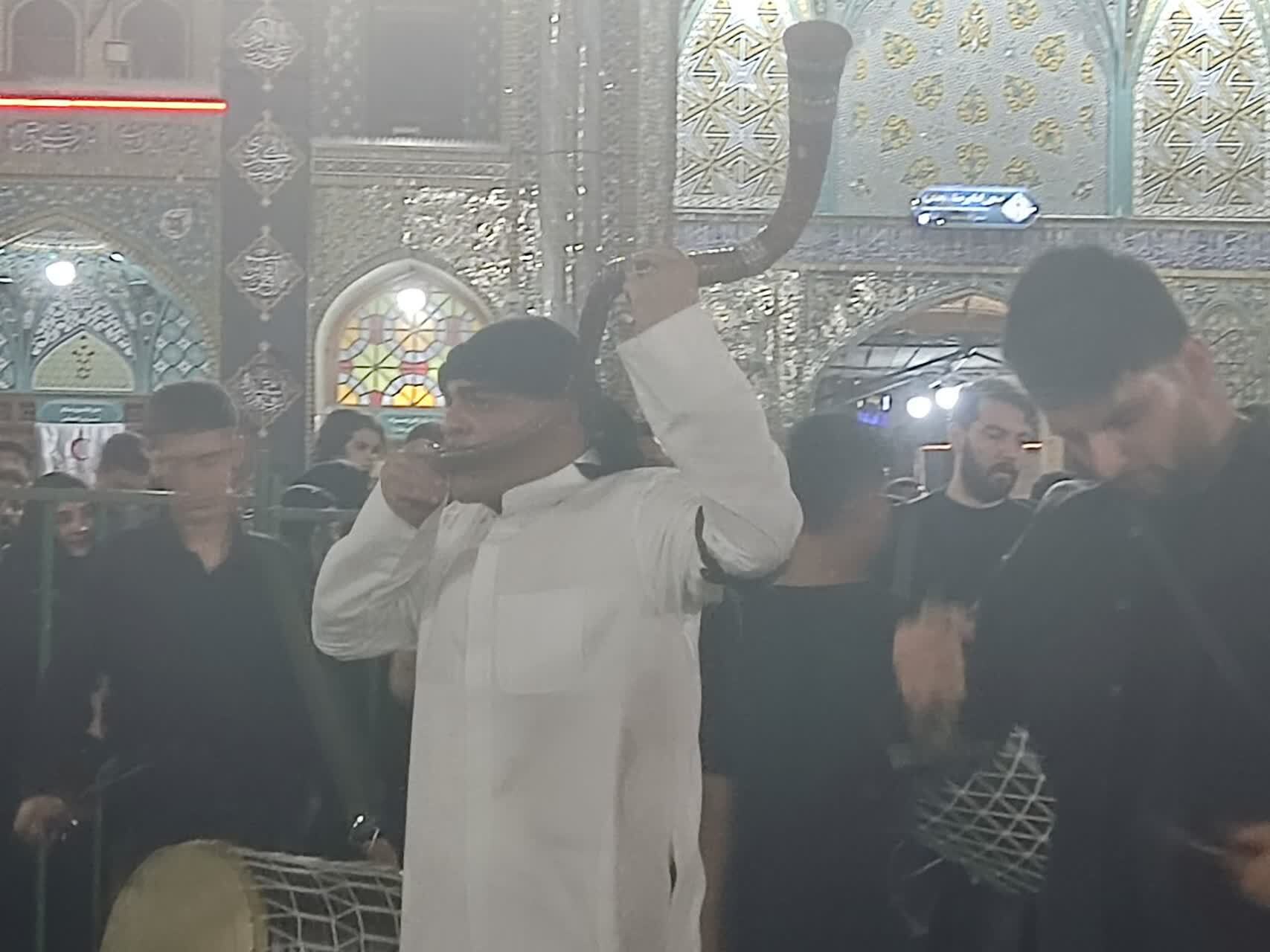 حال و هوای حرم حضرت معصومه(س) در شب عاشورا