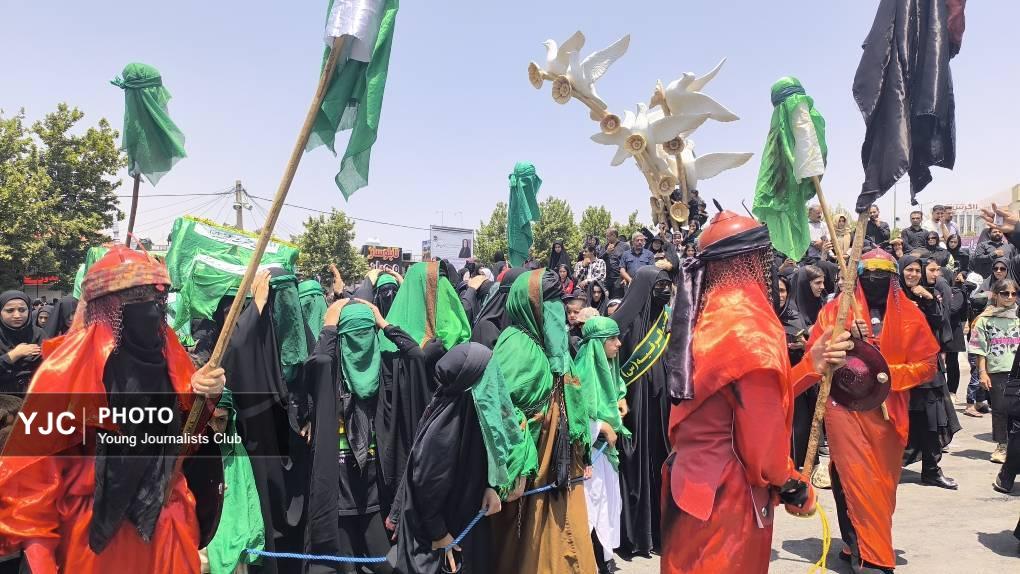 یاسوج در عاشورای حسینی غرق در ماتم و حماسه شد