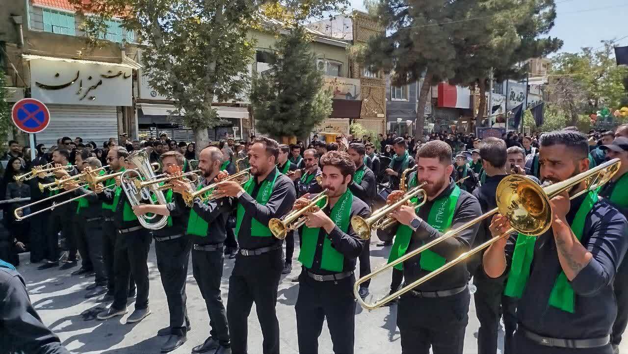 گزارش تصویری از رنگ و بوی سوگواری عاشورا در نیشابور