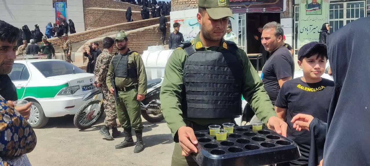 کار زیبای شهدایی در روز عاشورای حسینی در روستای فدیشه