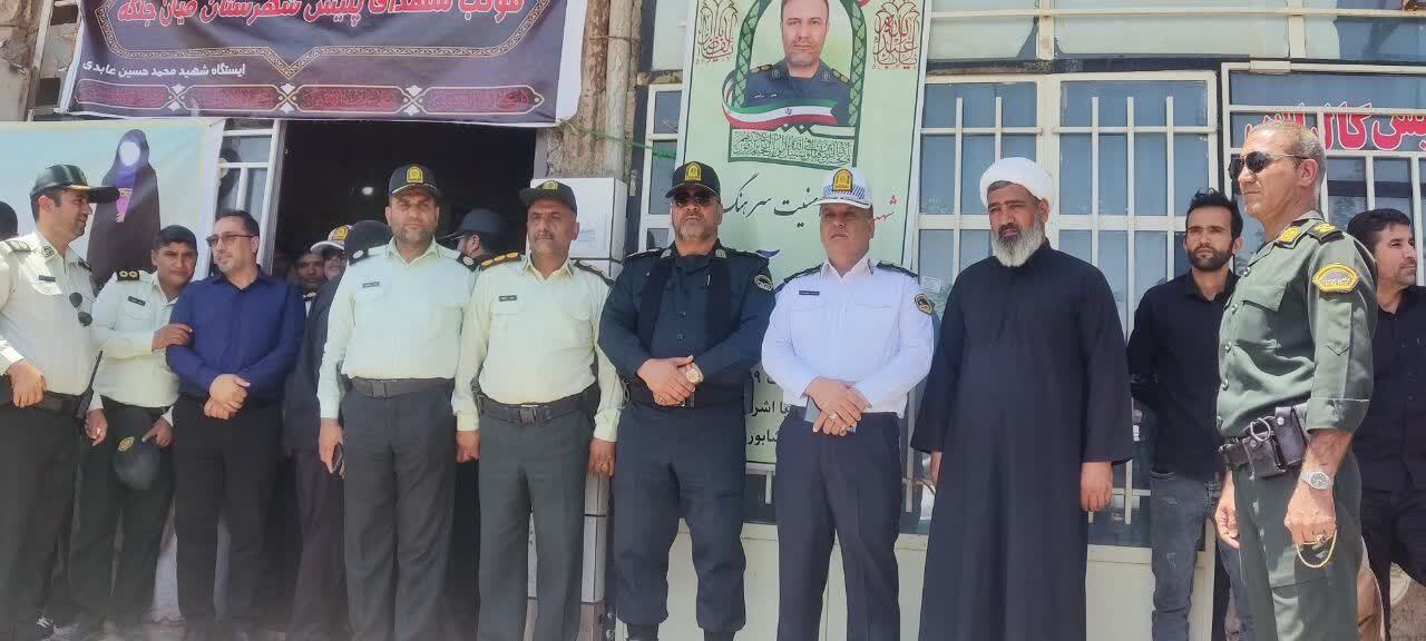 کار زیبای شهدایی در روز عاشورای حسینی در روستای فدیشه