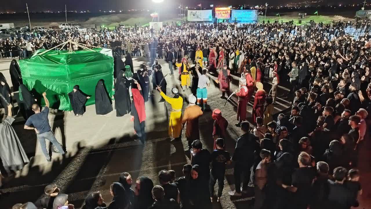 برگزاری مراسم یادبود شهید میرآبادی در شام غریبان امام حسین (ع)