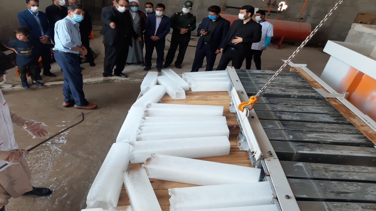صدور اخطاریه تعطیلی کارخانه یخ به دلیل رعایت نکردن بهداشت