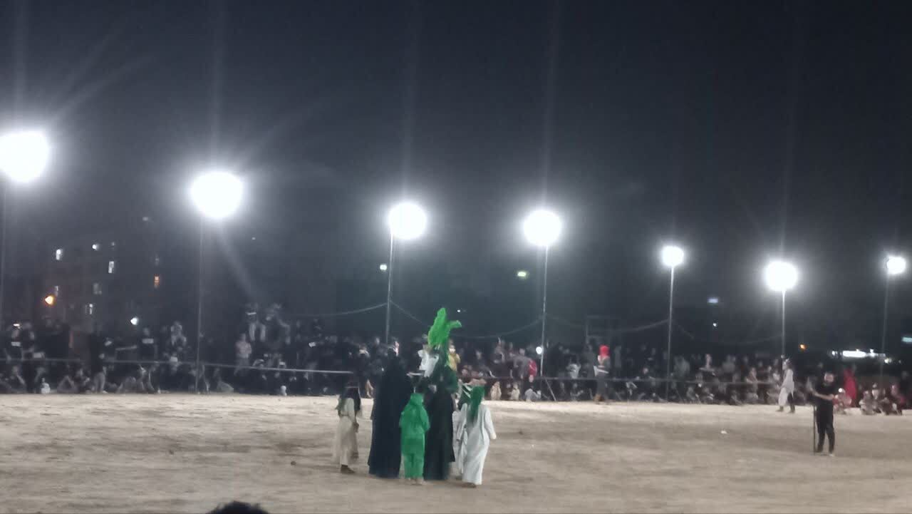 مراسم تعزیه خوانی