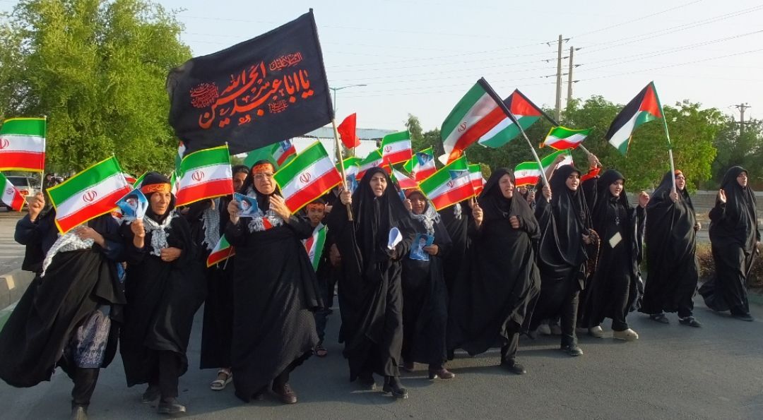 اجتماع بزرگ زینبیون در فهرج