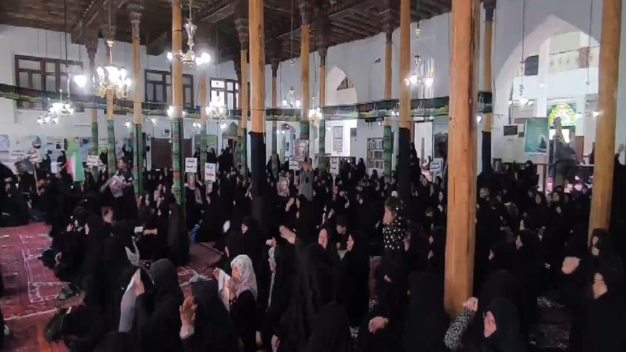 اجتماع زینبیون در عجب شیر