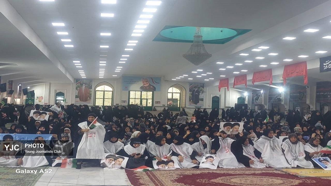 اجتماع بزرگ زینبیون در بندرعباس+ عکس و فیلم