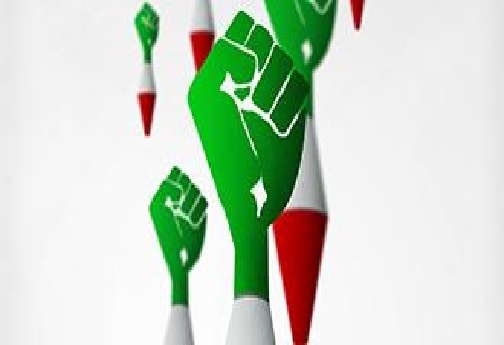 جنگ تحمیلی ۱۲ روزه؛ نمایش پرچمی سه رنگ از رهبری، نیرو&zwnj;های مسلح و مردم ایران در جهان