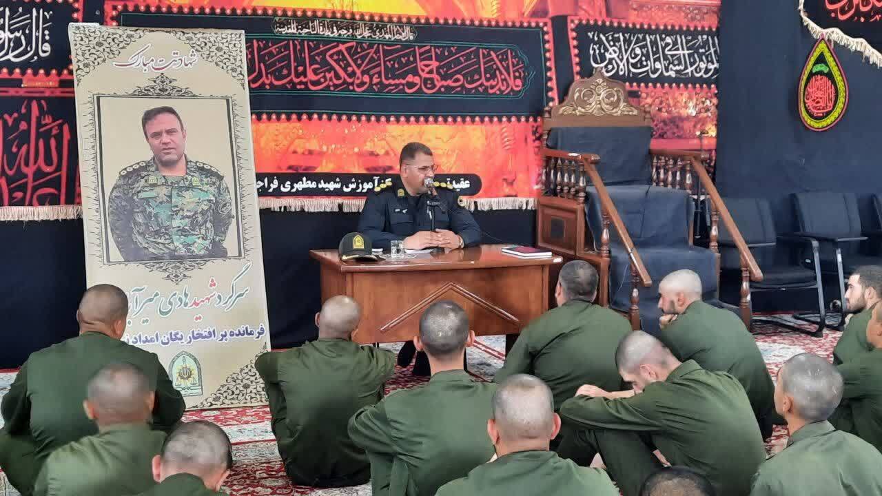 افتتاح کتابخانه شهید محرم و امنیت سرهنگ دوم هادی میرآبادی در نیشابور