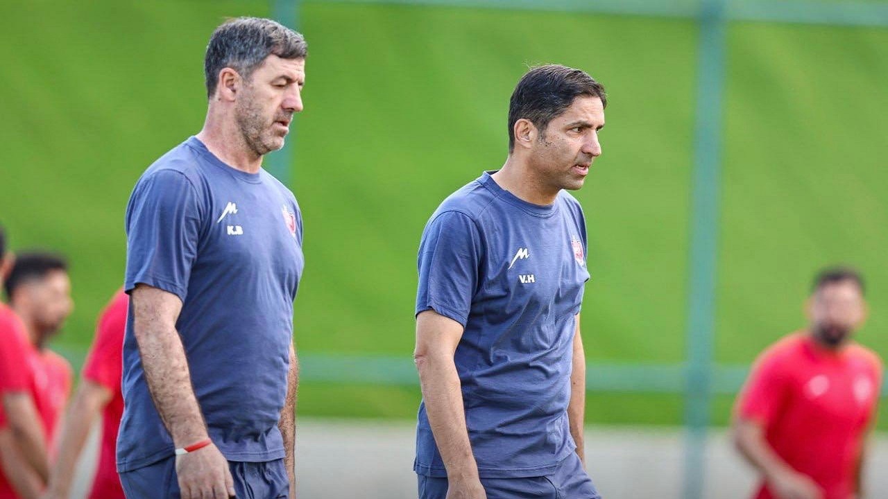 نخستین تمرین فصل جدید پرسپولیس با وحید هاشمیان
