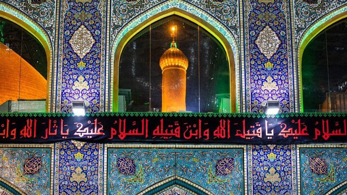 باشگاه خبرنگاران -سیاه پوش شدن حرم امام حسین (ع) در آستانه محرم