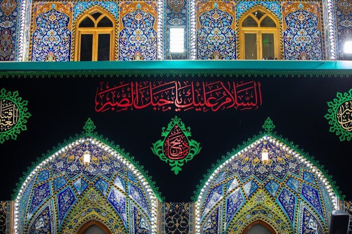 سیاه پوش شدن حرم امام حسین (ع) در آستانه محرم