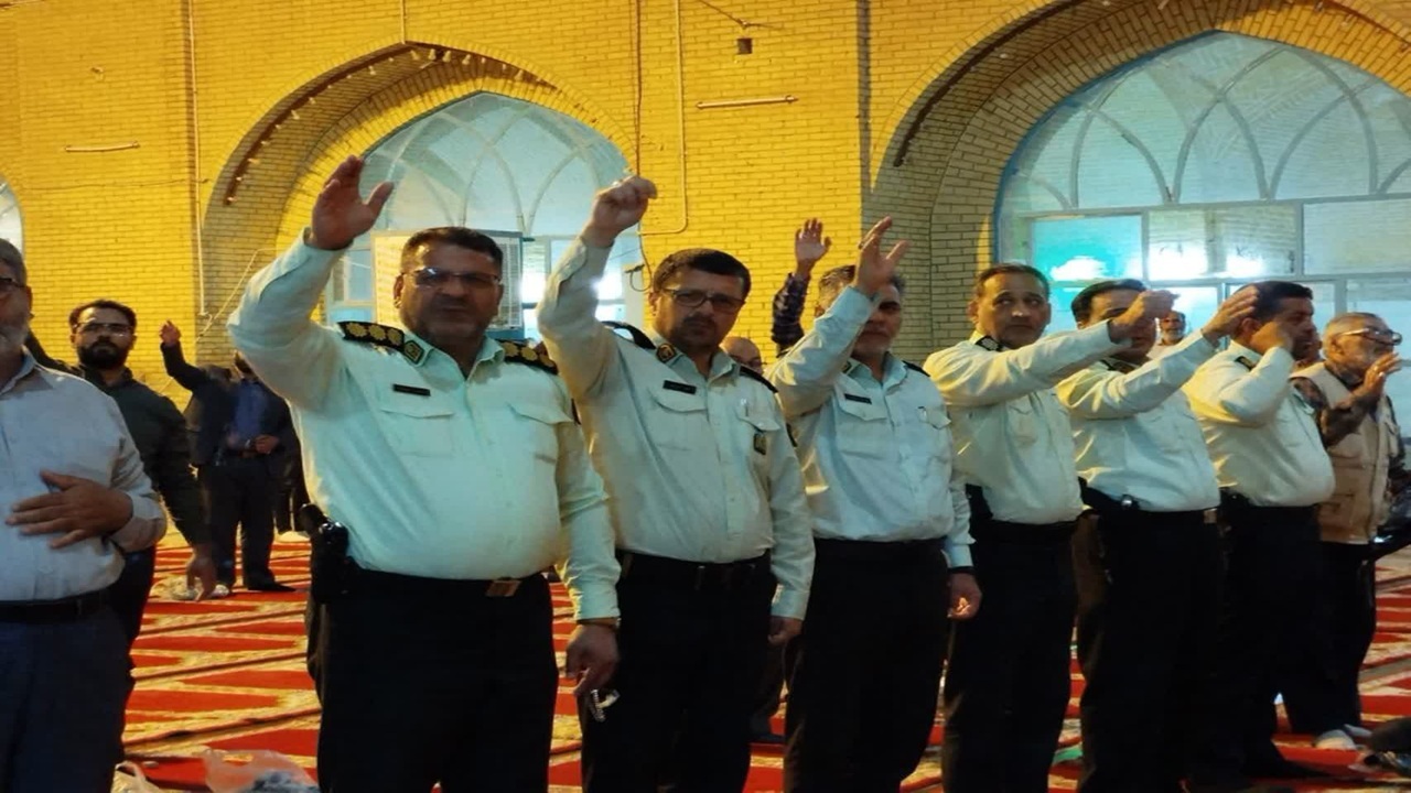 اجتماع عظیم نمازگزاران نیشابوری در پاسخ به جنایات آمریکای جنایتکار و اسرائیل غاصب + فیلم و تصاویر