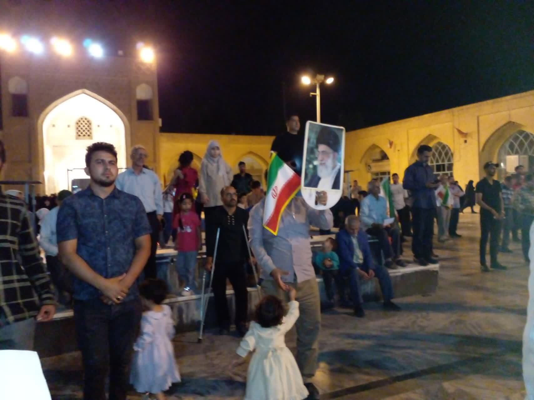 اجتماع عظیم نمازگزاران نیشابوری