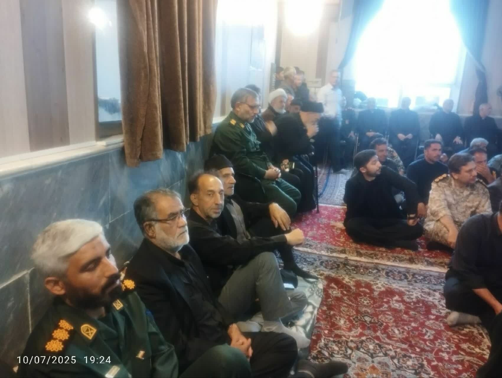 مراسم بزرگداشت سپهبد محمد باقری در روستای افشرد