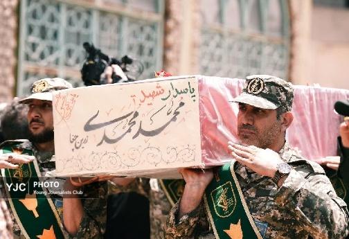 تشییع پیکر شهید محمد محمدی زرین چقا در مصلی الغدیر خرم آباد + تصاویر/منتشر نشود