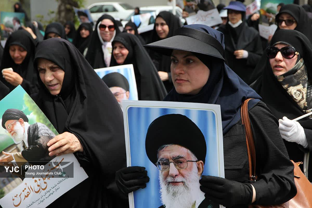 راهپیمایی خشم و نصر در سراسر گیلان برگزار شد