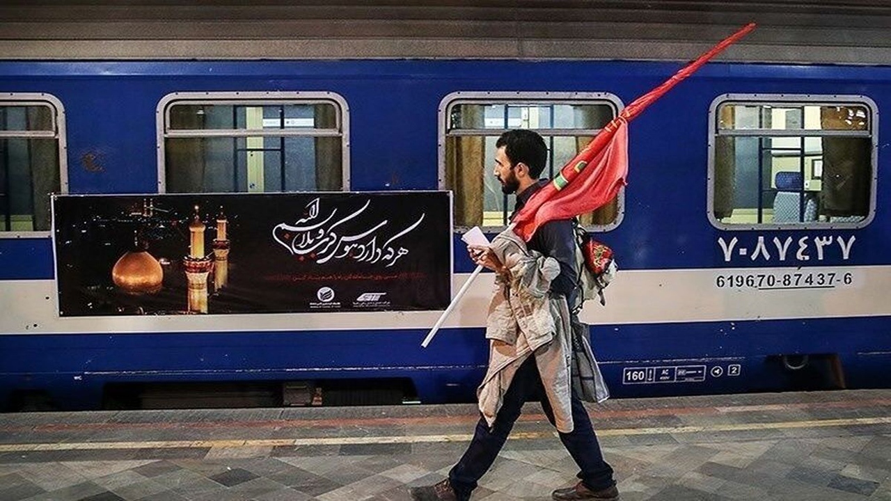 راه اندازی قطار اربعین از ساری به کرمانشاه