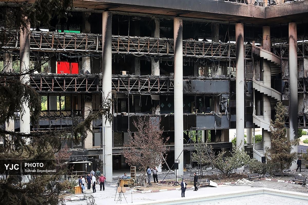 بازدید معاون سیمای رسانه ملی از پشت صحنه سریال تلویزیونی «الگوریتم»