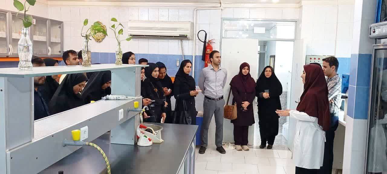 بازدید دانشجویان از تأسیسات آبرسانی شهر نیشابور