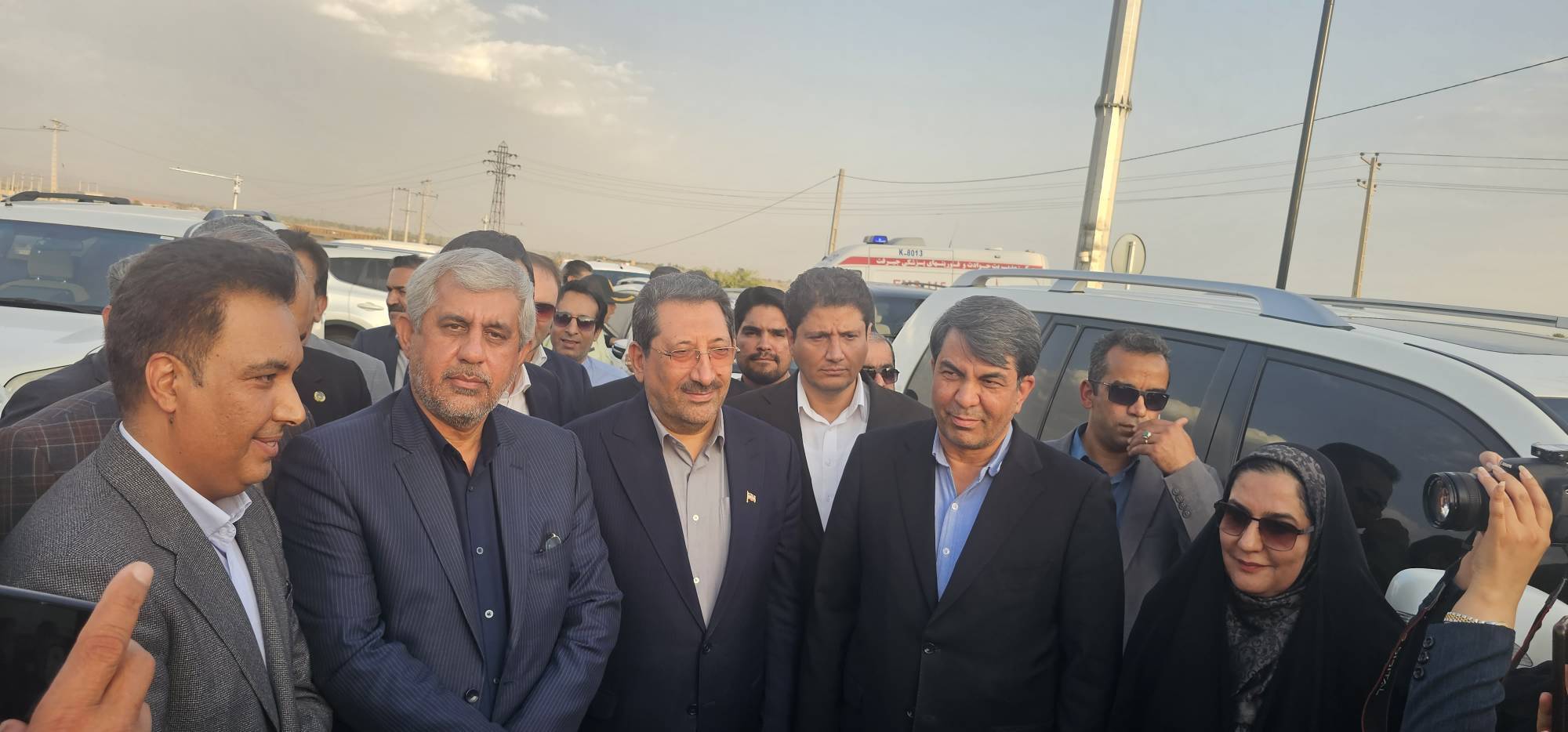 آغاز عملیات اجرایی خط انتقال برق به معادن ساردوئیه با حضور وزیر صمت