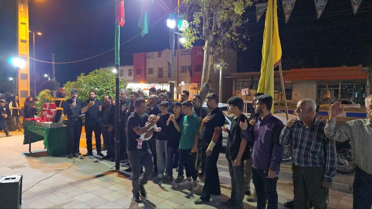 موج شور و اشتیاق حسینی در موکب سید الشهدای شهر کنار تخته