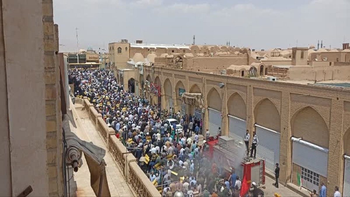 باشگاه خبرنگاران -حمایت مردم استان یزد از مردم مظلوم غزه
