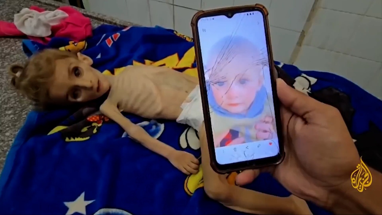 قربانی کوچک جنگ گرسنگی در غزه + فیلم