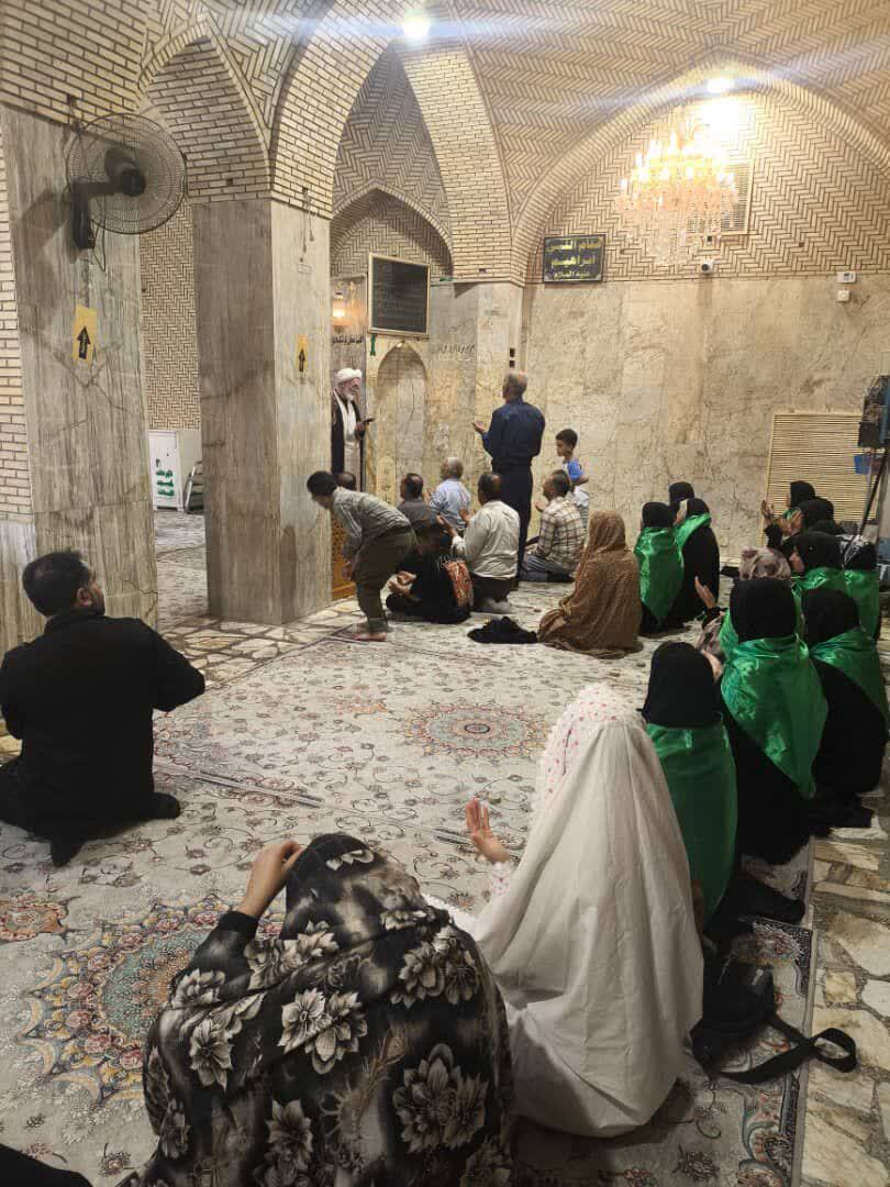 حضور زائر اولی ها در حرم امام علی(ع)