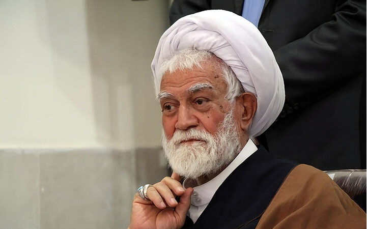 پیکر آیتالله نعیمآبادی در قم آرام گرفت پیکر آیتالله نعیمآبادی در قم آرام گرفت