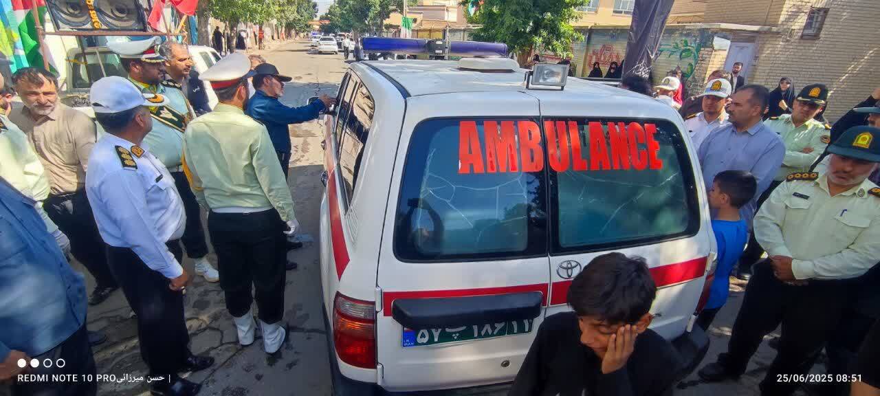 مراسم تشییع شهدا