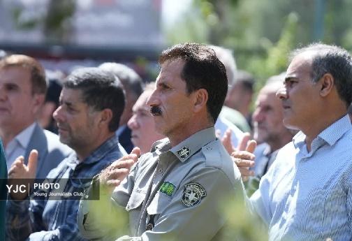 پیکر شهید سردار سرتیپ دوم پاسدار محمد تقی یوسفوند در سلسله تشییع شد + فیلم و تصاویر/ منتشر نشود