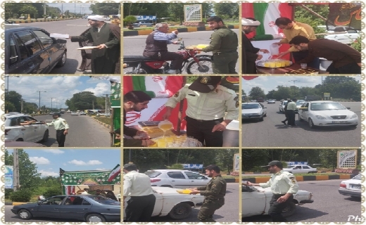 برپایی ایستگاه&zwnj;های صلواتی به مناسبت عملیات موفق بشارت فتح+ تصاویر