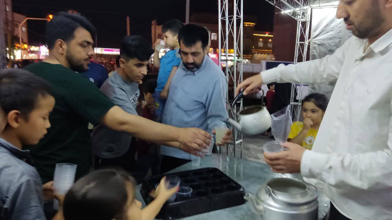 برپایی ایستگاه صلواتی