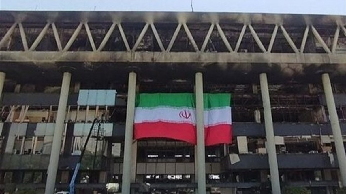 بغض کارشناس هواشناسی از دیدن ساختمان شیشه‌ای سازمان صداوسیما + فیلم